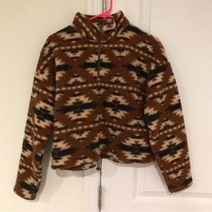 sherpa pullover